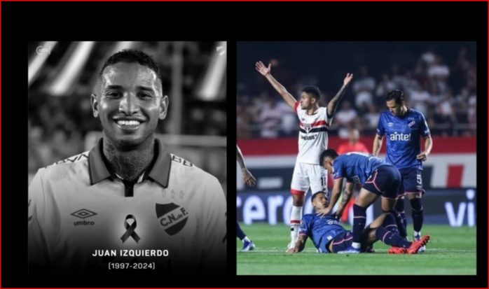 Décès: Un footballeur uruguayen victime d'une crise cardiaque en Copa Libertadores (vidéo) !