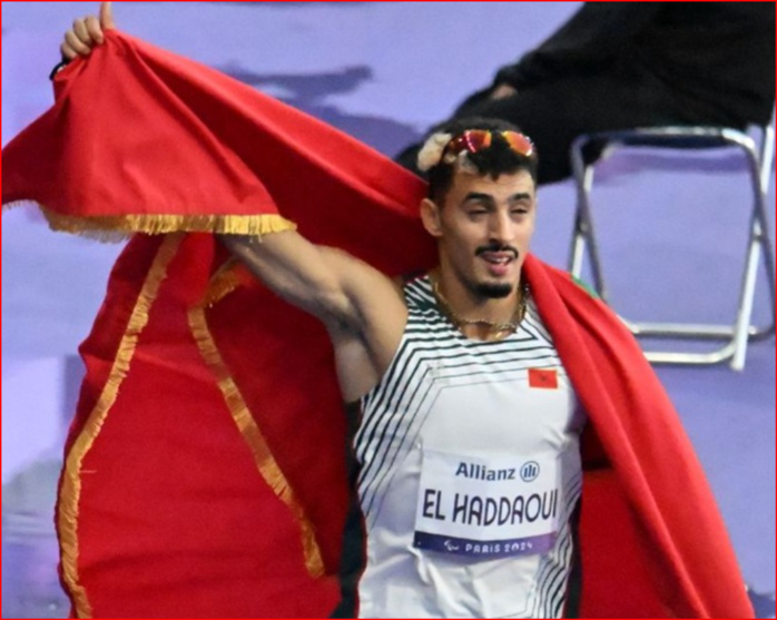 JP Paris 24 : Aymane El Haddaoui offre au Maroc sa première médaille  (100m Classification T47)