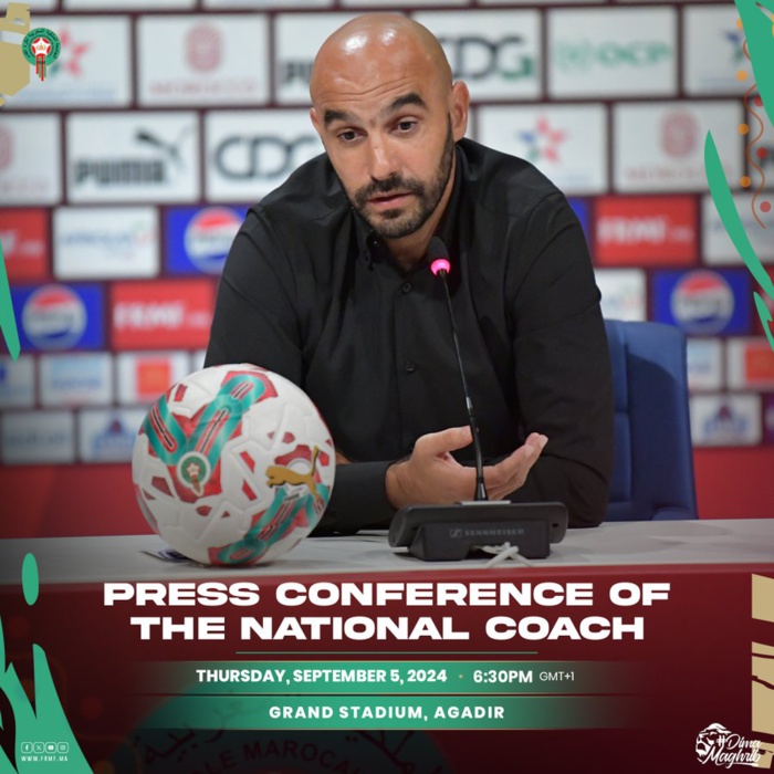 Maroc-Gabon: Les deux entraineurs face à la presse ce jeudi