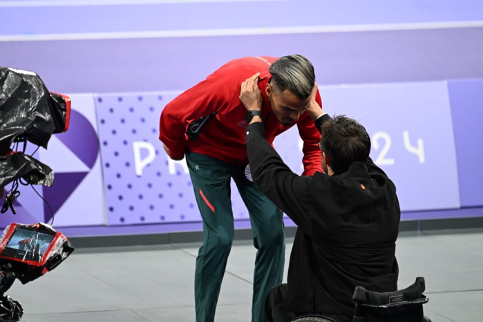 El Haddaoui , médaillé et recordman de la distance honoré en Or !