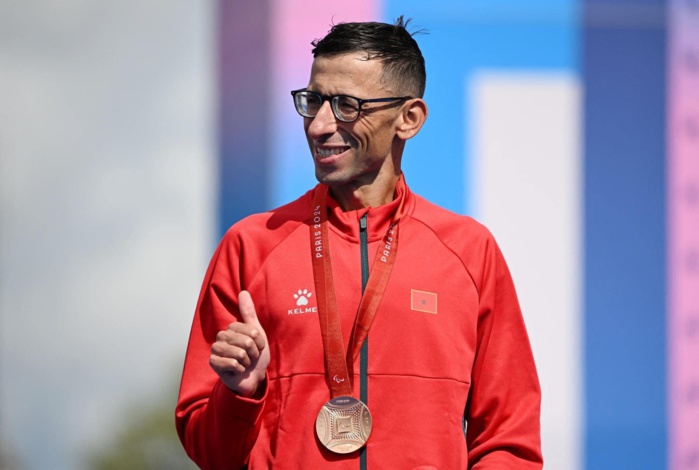 JP Paris24 : Chentouf, un marathonien en Bronze avec un orteil fracturé au 30ème km !