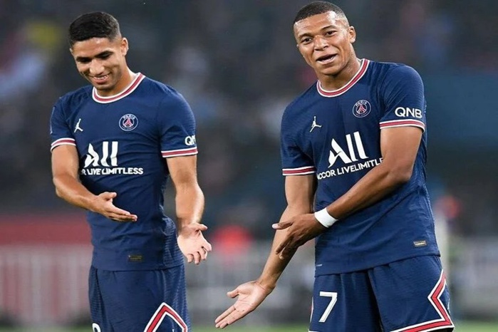 Achraf Hakimi a rejoint Kylian Mbappé à Madrid