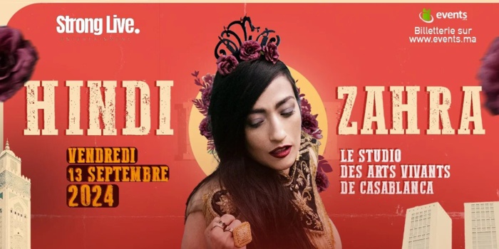 La chanteuse Hindi Zahra en concert ce vendredi à Casablanca