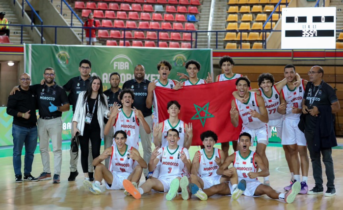 Afro Basket U18: L’Équipe nationale masculine en demi-finale