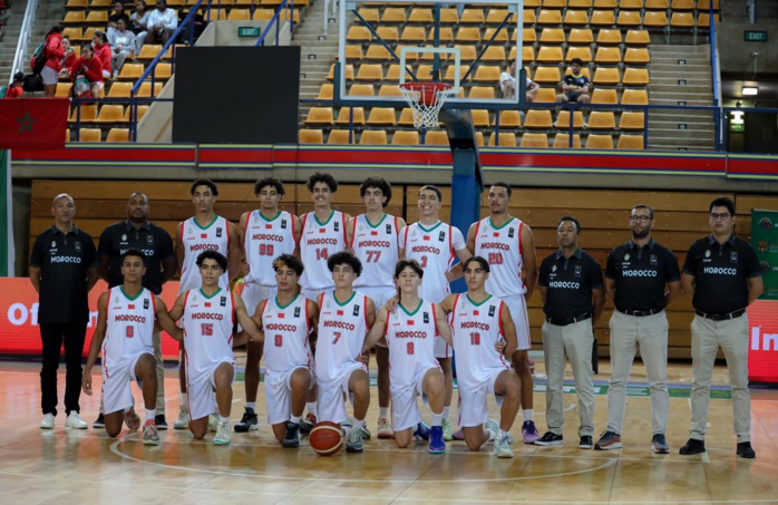 Afro Basket U18 2024. : Le Maroc termine au pied du podium