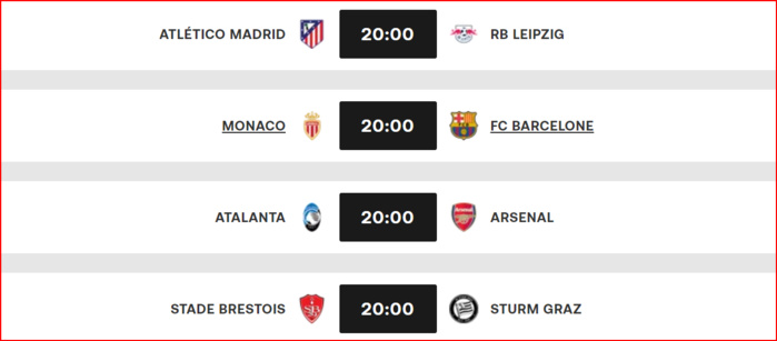 LDC. J1 (suite et fin) : Atalanta-Arsenal et Monaco-Barça en affiche ce soir !