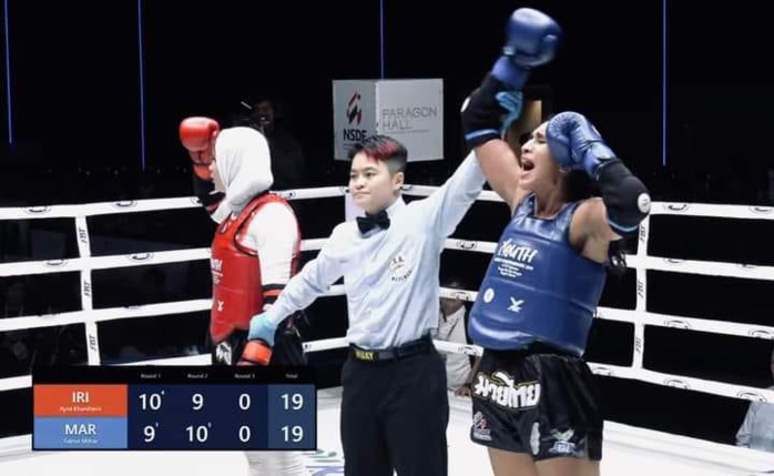 Championnat du Monde de Muay Thai : Salma Maghar (-67kg) offre l'unique médaille d'or au Maroc