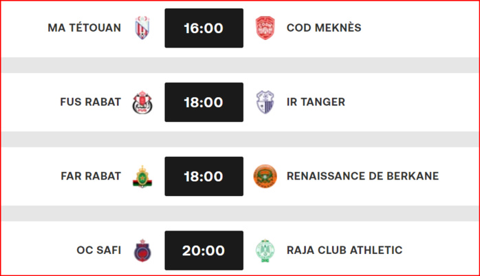 Botola D1.J4: ASF-RSB, un choc XXL ce dimanche !