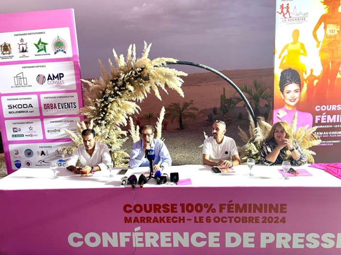 100% féminine et dédiée à « Octobre Rose » : Rendez-vous ce dimanche à Marrakech avec la Course internationale féminine « La Kechoise »