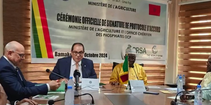 Agriculture durable : l'OCP signe un accord de partenariat avec le Mali  