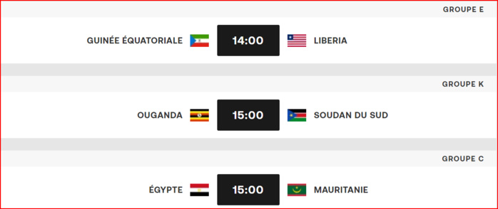 Qualifs. CAN Maroc 25 / Programme de la J3 : Maroc-Centrafrique, le 12/10 à Oujda