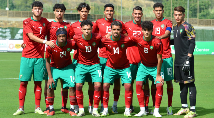 L’équipe nationale du Maroc U17 affronte l’Arabie Saoudite en amical