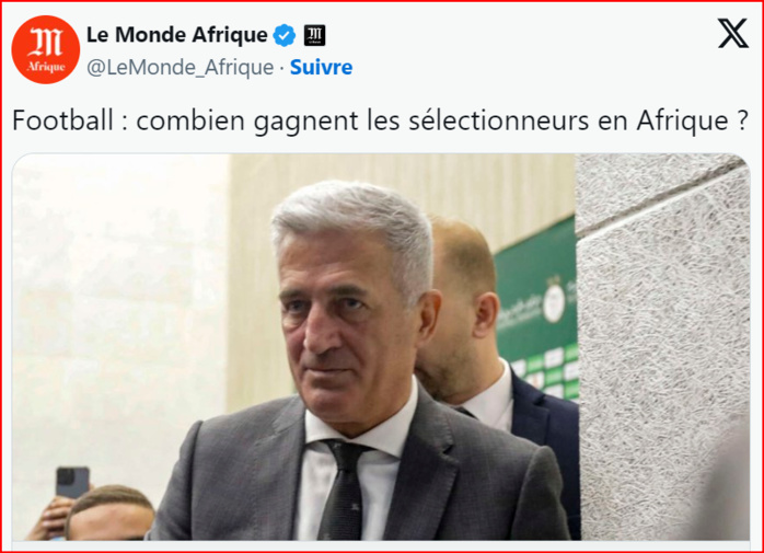 Salaire des sélectionneurs en Afrique: Regragui au pied du podium !