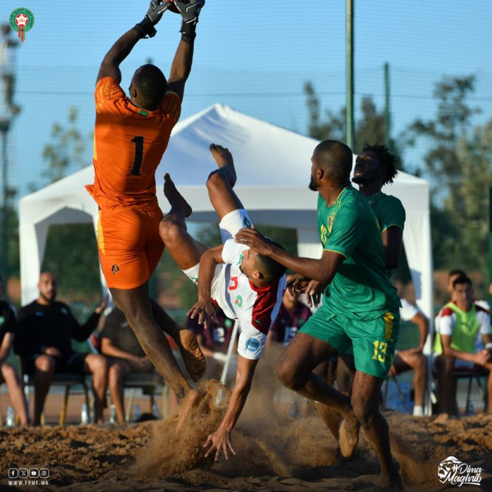 Beach Soccer Amical : Le Maroc vainqueur de la Mauritanie