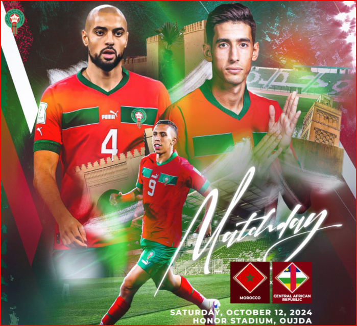 Maroc-Centrafrique: Jour de match: Composition probable? Horaire? Chaînes?