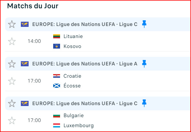 Ligue des Nations. UEFA: Espagne-Danemark, l’affiche du jour !