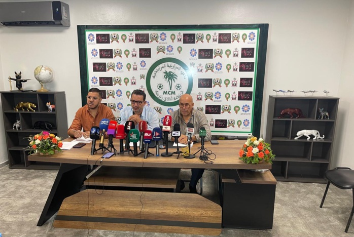 Point de presse du Mouloudia Club de Marrakech (MCM) : Retrouver les éclats et la brillance d’antan