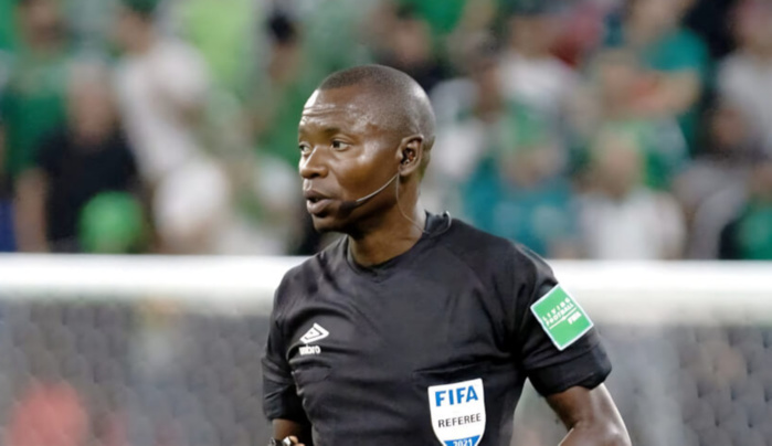 L'arbitre du Maroc-Lesotho