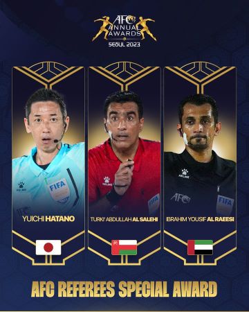 Asie. 28e édition de l’AFC Awards : Afif et Son, les Meilleurs !