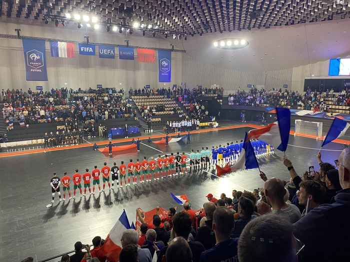 Futsal amical : les Lions s’inclinent face aux Bleus