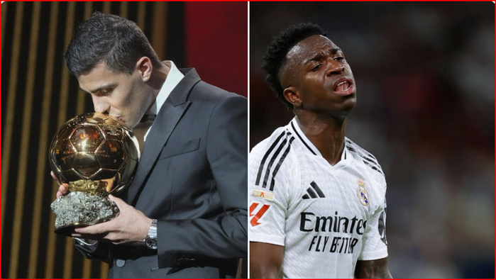 Ballon d’Or 24/Classement : Seulement 41 points ont séparé Rodri de Vinicius !