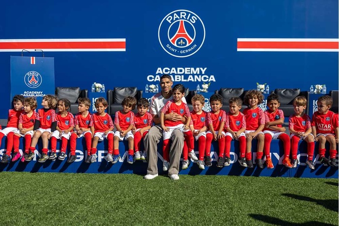 PSG : Hakimi présent à la cérémonie d’inauguration de la PSG Academy Casablanca