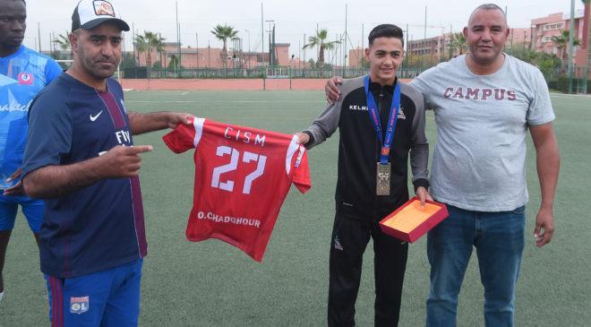 Boxe / Championnat du monde Juniors 2024:  Médaillé de bronze, Othmane Chadgour fêté par le CISM