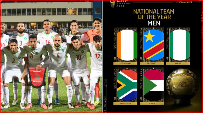 Awards CAF 24: Meilleure équipe nationale: Le Maroc écarté, le Soudan retenu !!!!