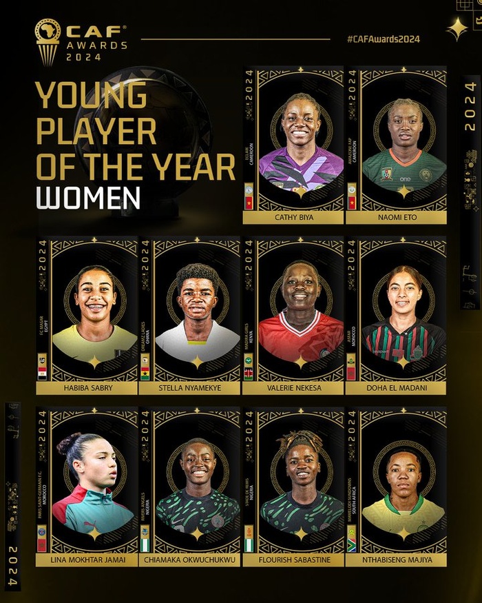 CAF/ Awards féminins 24 : Les listes des nominées dévoilées !