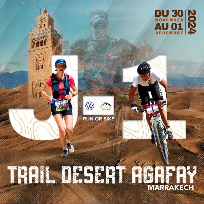 Trail & Bike : Un week-end sportif au cœur du désert d’Agafay