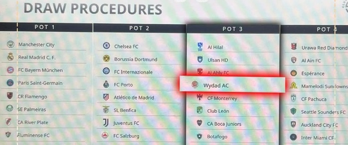 CDM des Clubs 25 : Tirage possible pour le Wydad: Real, Chelsea, Al Ain !