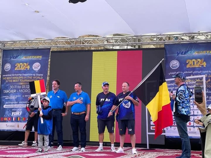 « Yockey Master »: La Belgique remporte le concours international de pêche à Tanger