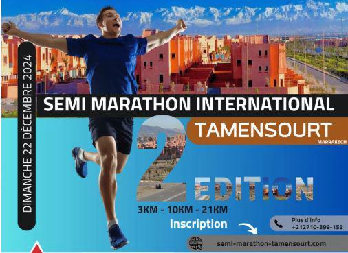 Athlétisme : Tamensourt abrite la 2ème édition du semi-marathon international