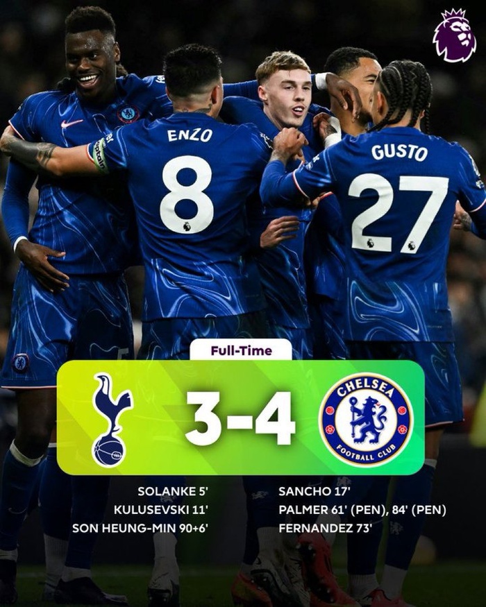 PL. J15 / Tottenham vs Chelsea: Remontada spectaculaire des Bleus !