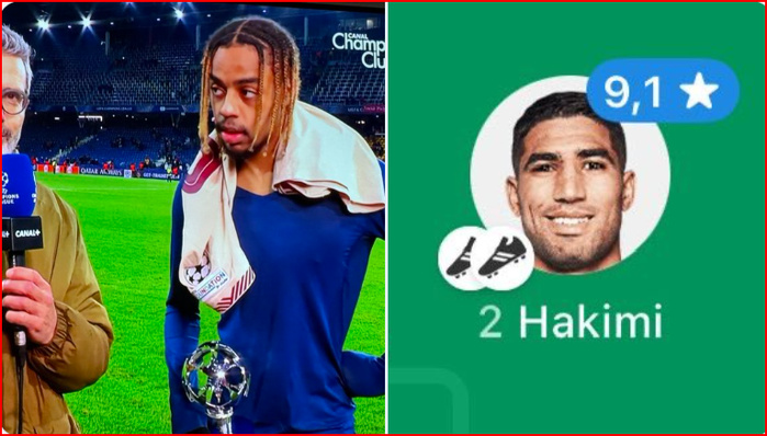 LDC. J6/ Salzbourg vs PSG : Hakimi spolié du trophée de MVP !