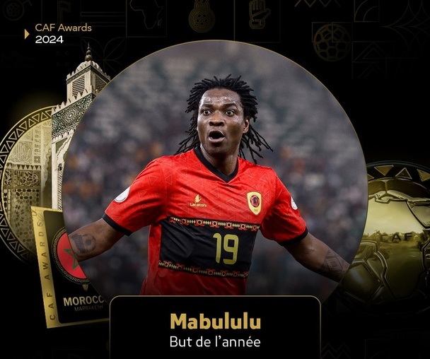  CAF Awards 24 : A Mabululu revient le meilleur but