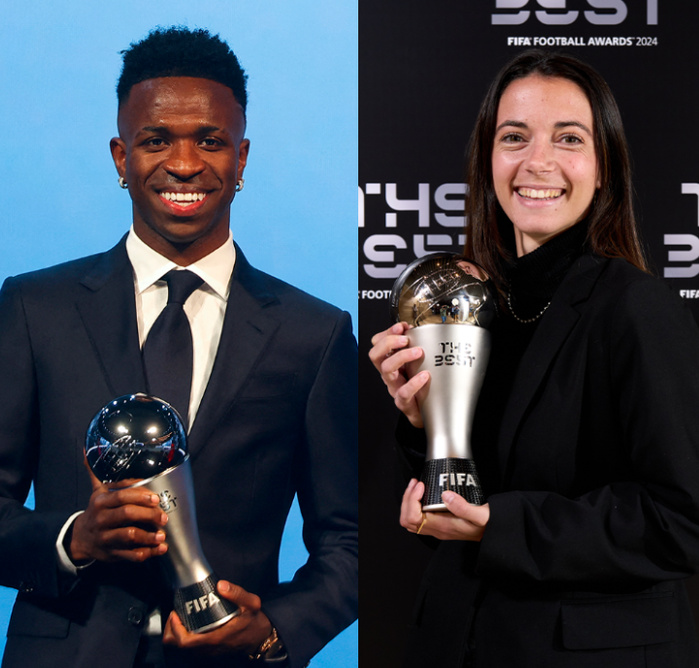 Prix ‘’ The Best FIFA 24: Vinicius, Bonmati et Ancelotti lauréats