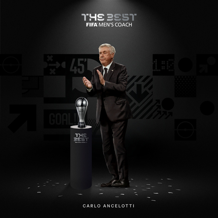 Prix ‘’ The Best FIFA 24: Vinicius, Bonmati et Ancelotti lauréats