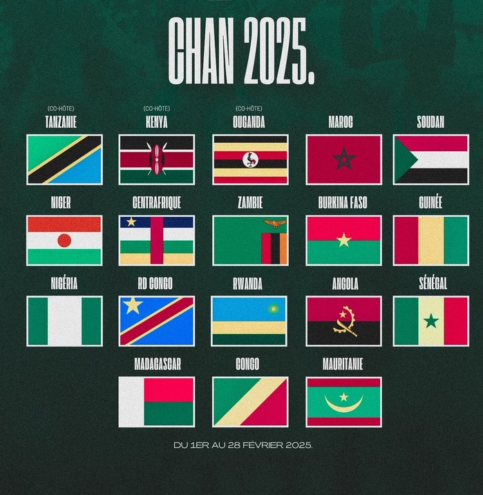 CHAN 25 : Le tableau final constitué 