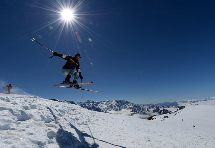 Le tourisme de montagne, une filière sous-exploitée à fort potentiel de développement. / AFP PHOTO / FADEL SENNA.