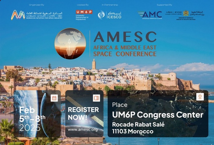 Le Maroc abrite la première conférence Spatiale Afrique-Moyen-Orient 