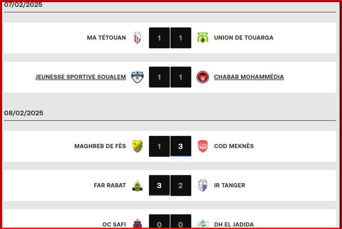 Botola D1: Wydad-Hassania en clôture de la J20 ce dimanche