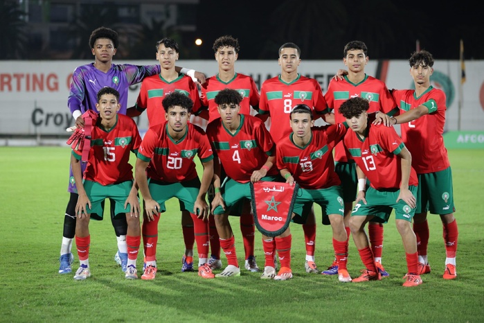 Préparation CAN U17 Maroc 25: Maroc - Tchéquie ce lundi