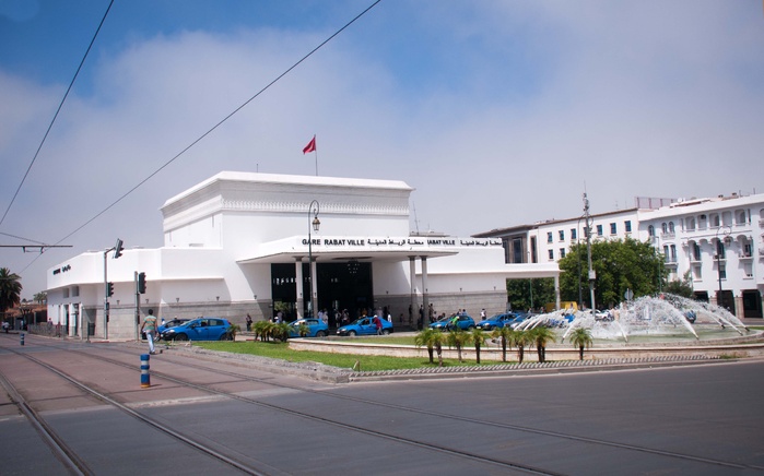 RÉTRO-VERSO : La Gare de Rabat-Ville, ce fleuron architectural au cœur de l'Histoire