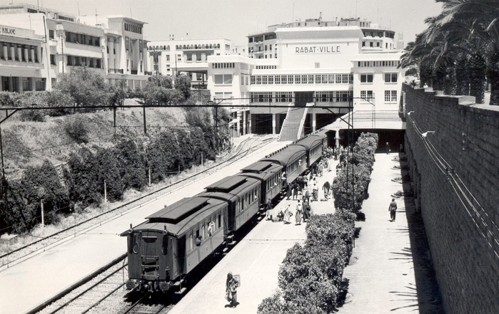 RÉTRO-VERSO : La Gare de Rabat-Ville, ce fleuron architectural au cœur de l'Histoire