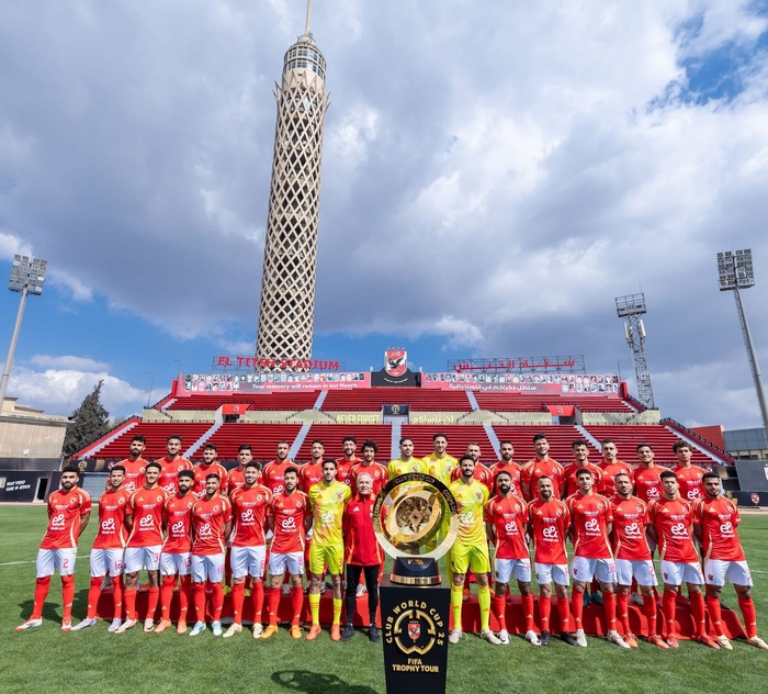 CDM des Clubs: Le Trophée était au Caire ce mercredi