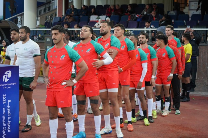 Championnat arabe de Rugby à VII. Egypte 25: Le Maroc en tête de son groupe