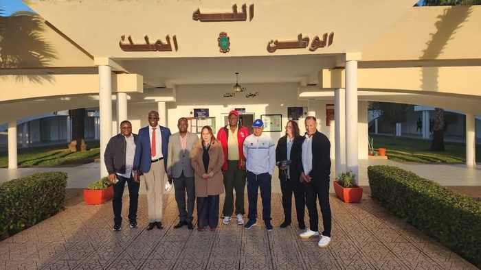 Volley-ball : Une importante délégation de la Confédération africaine visite le Centre Sportif des Forces Armées Royales