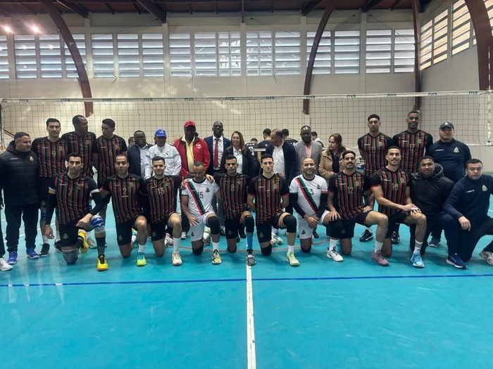 Volley-ball : Une importante délégation de la Confédération africaine visite le Centre Sportif des Forces Armées Royales