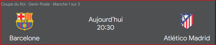 Copa del Rey/Barça vs Atlético ce soir: sur quelles chaînes ?